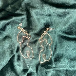 Abstract earrings